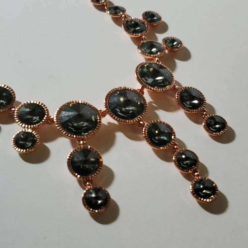 Ted Baker Crystal Chandelier Necklace